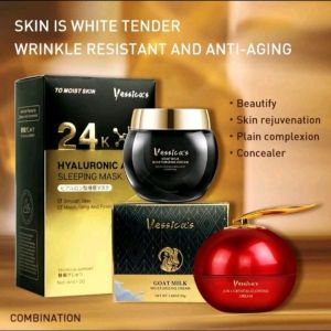 [FREE GIFT] YESSICAS BUNDLING 2 & 3 MASK CRYSTAL CREAM MOISTURIZER ORIGINAL BPOM