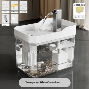 1.5L Cat Water Fountain with Automatic Filter USB Pet Drinking Dispenser Fresh Flow Live Water Circulation for Cats