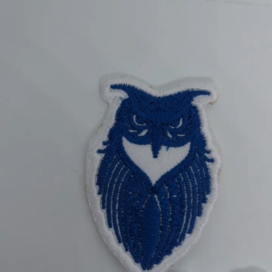 20MIX3 OWL ABSTRAC BURUNG HANTU bordir patch emblem iron on
