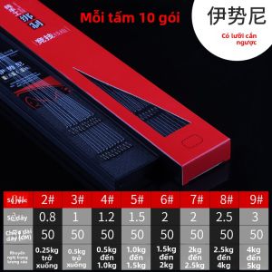 DIAOHAINI | Bộ Móc Đánh Cá Chép Đã Bịt Gai Không Kẹt