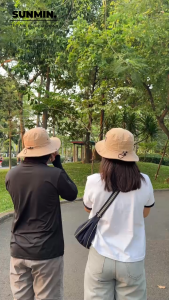 Mũ Chống Nắng Vành Rộng SUNMIN – Nón Tai Bèo Dã Ngoại Cao Cấp Có Dây Rút - Mũ Tai Bèo Bucket Hat