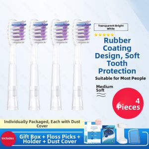 AOOSSI | Sweeping Vibration Universal SE Cushioning Electric Toothbrush Replacement Head