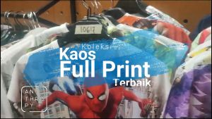 Kaos Distro Sablon Full Print  SB218 Pria Oblong Baju Pendek Dewasa Atasan