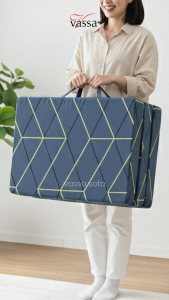 Kasur Lipat 3 Busa Royal Foam Kasur Foam Vassa Sofa Kasur Anti-Bakteri Medium - Lazada