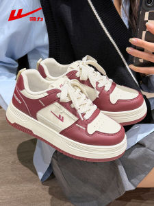 Warrior | Lucky Year Red Autumn New Thick-soled Leisure Shoes