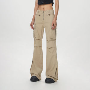 CTB Beer Captain American Style Slim Fit Work Trousers White Narrow Version for Women And Men Summer New Arrival Wide Leg Pants