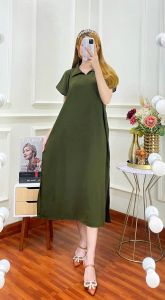 Daster Wanita Kekinian - Viera Dress - Homedress Terbaru Ibu Muda - Daster Jumbo Terbaru