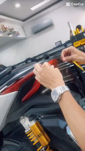 ฟิล์มกันรอยไฟท้ายHonda Froza350(2023-2025)