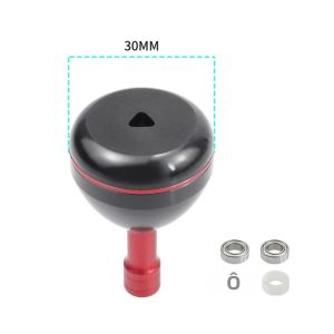 EKFan Siêu Nhẹ Hợp Kim 7075 Câu Núm 7-9G Đen Thích Hợp Cho Quay Đúc Nổ CuộN DIY Tay Cầm Nâng Cấp