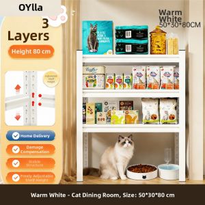 OYIla | Cat Food Storage Rack Toy Organizer