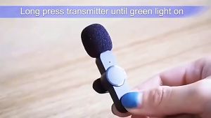 K9 ไมโครโฟนไร้สายแบบพกพาบันทึกเสียงวิดีโอมินิไมโครโฟนสำหรับ iPhone IOS Ipad MacBook Android สมาร์ทโฟน พอร์ต - Type-C สำหรับเกมทอดสด สมาร์ท สำหรับโฟนถ่าย มิค สำหรับเทคโนโลยี Type-C