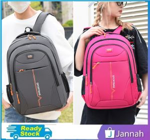 Jannah Beg Galas Remaja Wanita Lelaki Sekolah ( Sport Men Women Teenage Backpack Travel School Student Bag ) 4W4