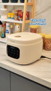 [Gratis Tatakan Pengukus] freemir Rice Cooker Mini 1.5 Liter Kontrol Gula Rendah Lemak