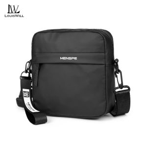 LouisWill Sling Bag for Men Mens Shoulder Bag for Men Mens Waterproof Messenger Bag Commuter Bag Business Bag Lightweight Casual Bag Fashion Leisure Sport Street Bag for College Student