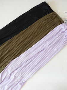 กระโปรงจีบเอวสูงทรงเอยาวปานกลางสำหรับผู้หญิง สไตล์ญี่ปุ่น ทรงเข้ารูป ฤดูใบไม้ผลิและฤดูใบไม้ร่วง สีพื้น กระโปรงทรงเอ