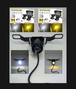 Paket Lampu Tembak Nmax New / Aerox 155 2 Pcs Lampu Plus Breket Pasang Disegi Tiga Depan NmaxAerox
