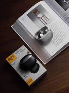 QCY | Noise Cancelling Wireless Semi-In-Ear Bluetooth Headset Long Battery Life Sport