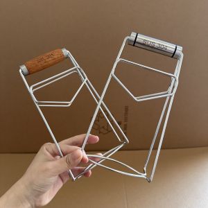 Kẹp Chống Bỏng Bằng Thép Không Gỉ 304 Kẹp Đĩa Kẹp Đĩa Chống Trượt Kẹp Đĩa Nấu Ăn Trong Nhà Bếp Dụng Cụ Nhà Bếp