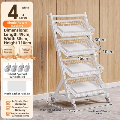 YIXUAN | Fresh Mobile Display Shelf