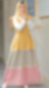 Risa Fashion - DIANKA MAXY Bahan Crepe Gamis Wanita Dewasa Terbaru 2024 Model Mewah Elegan Baju Polos  Lengan Panjang Kancing  Depan Busui Friendly Saku Kanan Simpel Busana Muslim Hijab Style Korean Modern Remaja Trendy