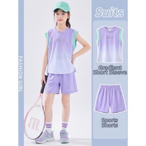 ZIRUIBABA | Moisture-wicking Light Summer Girls Basketball Suit