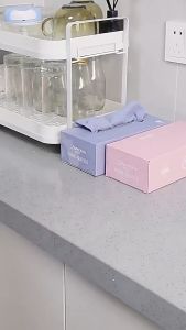 Marino Home ผ้าเช็ดจาน ผ้าเช็ดทำความสะอาด เอนกประสงค์ มาพร้อมกล่องเก็บ บรรจุ 20 ผืน/กล่อง No.Y1581