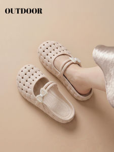 Molly | Bow Korean Style Open Toe Slip On Breathable Non-slip Summer Sandals 2026
