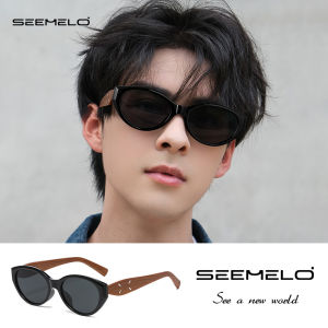 แว่นกันแดดแฟชั่นแว่นกันแดดสำหรับผู้ชายและผู้หญิงกรอบรูปทรงรีแนวย้อนยุคแบบแว่นตาโพลาไรซ์โพลาไรซ์แว่นตาใส่วิ่งปั่นจักรยาน UV400ขาแว่นกันแดดแบบไม้