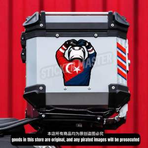 ❤️Johor Bahru Flag Biker Decal Rider Motorcycle Sticker Waterproof UV Resistant Premium PVC Sticker
