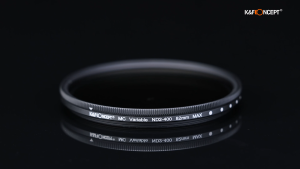K&F Concept Professional 37/40.5/43/46/49/52/55/58/62/67/72/77/82mm Fader Variable Neutral Density Adjustable ND Filter ND2 to ND400 for Nikon D5300 D5200 D5100 D3300 D3200 D3100 Sony Canon DSLR Cameras