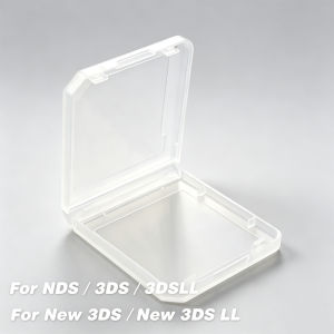 Clear Plastic Game Cartridge Case Dust Cover For NEW 3DS NEW 3DS LL NDS Dustproof Easy Storage Game Box