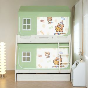 Cartoon Staircase Extendable Mosquito Net for Bunk Beds