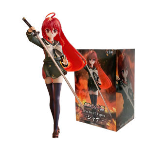 Bandai | NEW Anime Merch The Shakugan No Shana Shana Flame-Haired Blazing-Eyed Hunter Action Figure PVC Adult Collection Model Toys Gift