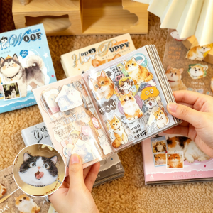Yuxian | Cartoon Cute Pet Square Decal Stickers