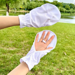 WRELS | Summer Outdoor Sunscreen Gloves Thin UV Protection Sports Cycling Sleeves Mitten Women Lightweight Breathable Driving Gloves