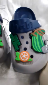 INFANTS [18-23] SUMMER KIDS WITH JIBBITZ DESIG SLIPPER SANDALS FOR BOYS KIDS