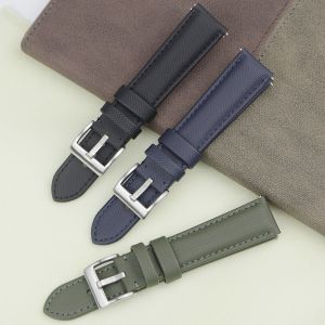 Quality Sailcloth Watch Strap 18mm 19mm 20mm 22mm Band Waterproof Fabric Watchband Qucik Release Wristband Belt Accessories