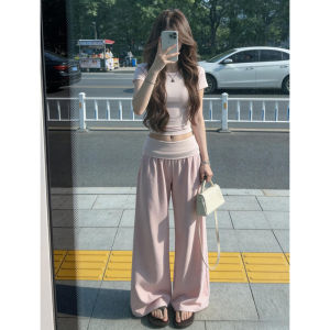 SENWA | Slimming Korean Style Ootd Pink Womens Set
