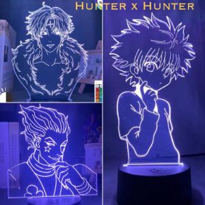 Hunter x Hunter Killua Chrollo Hisoka 3D Acrylic LED Lamp: A Gift for Anime Fans