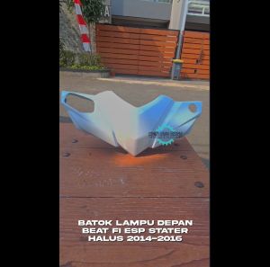 Batok kepala depan BEAT FI ESP stater halus 2014-2015 PUTIH