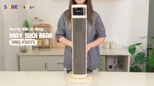 Quạt Sưởi Gốm Bear DNQ-P20Y5 Ấm Phòng Ngủ Phòng Khách Phòng Làm Việc- Ấm Nhanh An Toàn Tiết Kiệm- Bảo Hành 12 Tháng-CONVEENIENCE Shop