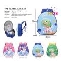 Tas Ransel Anak 3D Motif Karakter Timbul. 