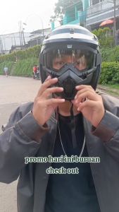 Kacamata Helm Sporty Trail & Custom Cocok Untuk Berkendara Sehari-Hari