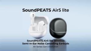[ประกันศูนย์ไทย] SoundPEATS Air5 Lite หูฟังบลูทูธ 5.4 Hi-Res LDAC หูฟังไร้สาย มี Game Mode True Wireless