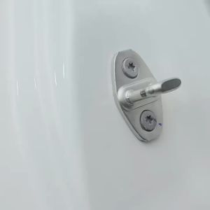 4Pcs/Set Car Door Lock Cover Penutup Pelindung Kunci Mobil Universal Dengan LOGO