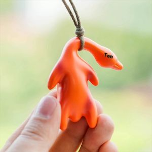 VINTLOOK Cute Cartoon Resin Duck Pendant for Car Decoration