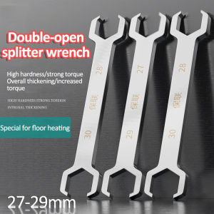Underfloor Heating Water Distributor Wrench Practical Double Ended Wrench Open End Wrench Geothermal Dismantling Tools Hand Tool