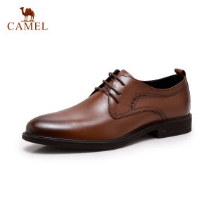 Camel | Giày Đế Derby Da Anh Quốc Bóng Loáng