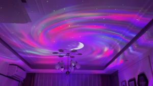 [COD] Lampu Tidur Proyektor UFO XYA-09 Kawachi XIMY Built in Music 240V 10W with Remote Flying Saucer Projector Lamp Moon Aurora Sleeping Ambience Light Laser Beam Sleep Remang Laz COD Bisa Bayar di Tempat Sasa Mall