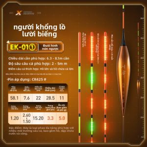 CHUANZE | Mồi Đèn Đổi Màu Phát Sáng Ban Đêm Dành Cho Cá Lớn